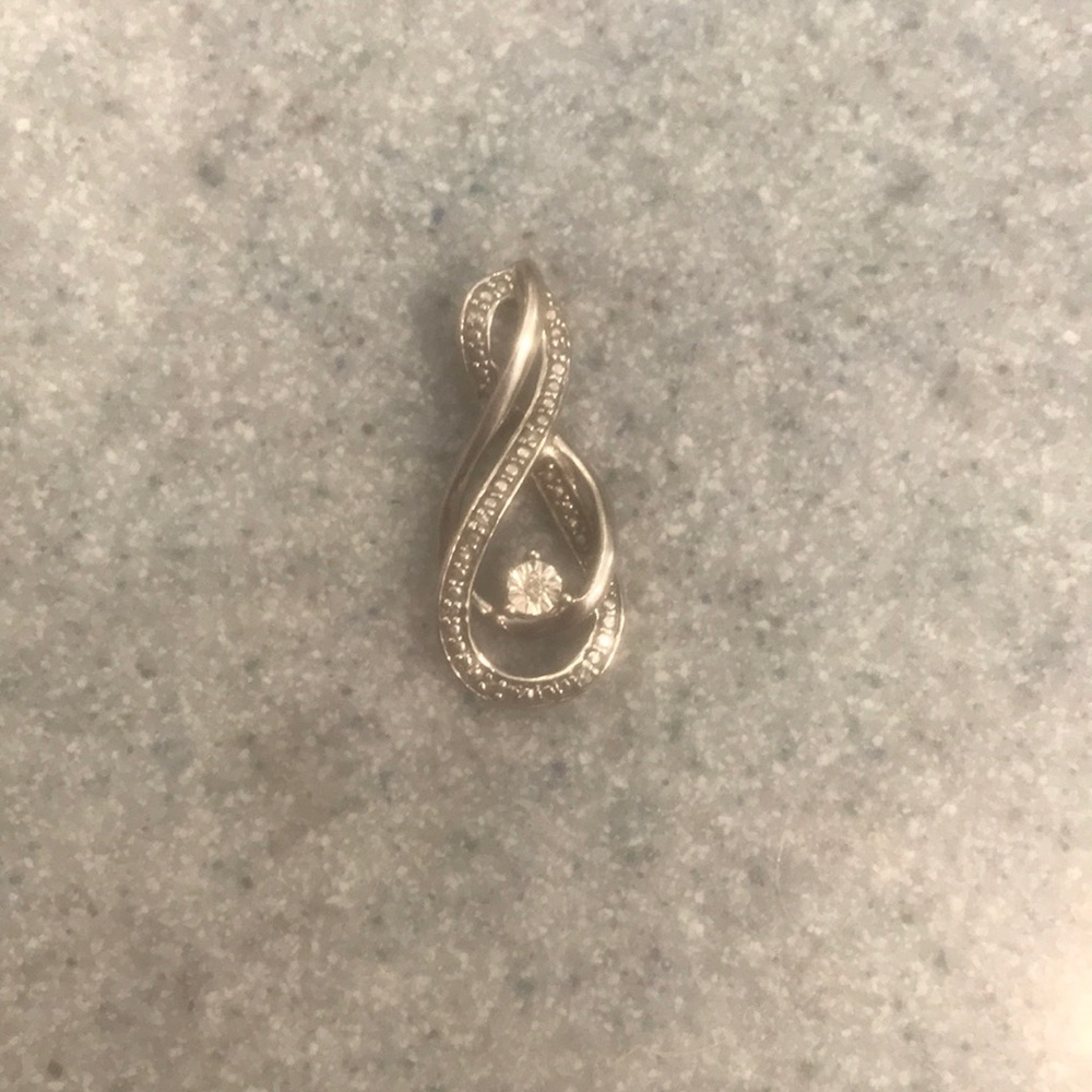 Infinity Diamond Pendant